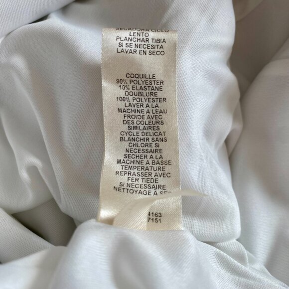 Metallic Floral Halter Gown - Eliza J. - Picture 10 of 10